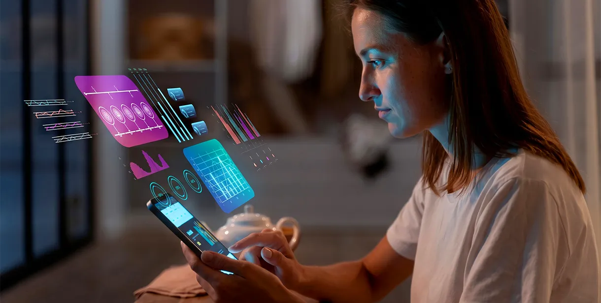 On-device AI running locally on a smartphone, no cloud round-trip